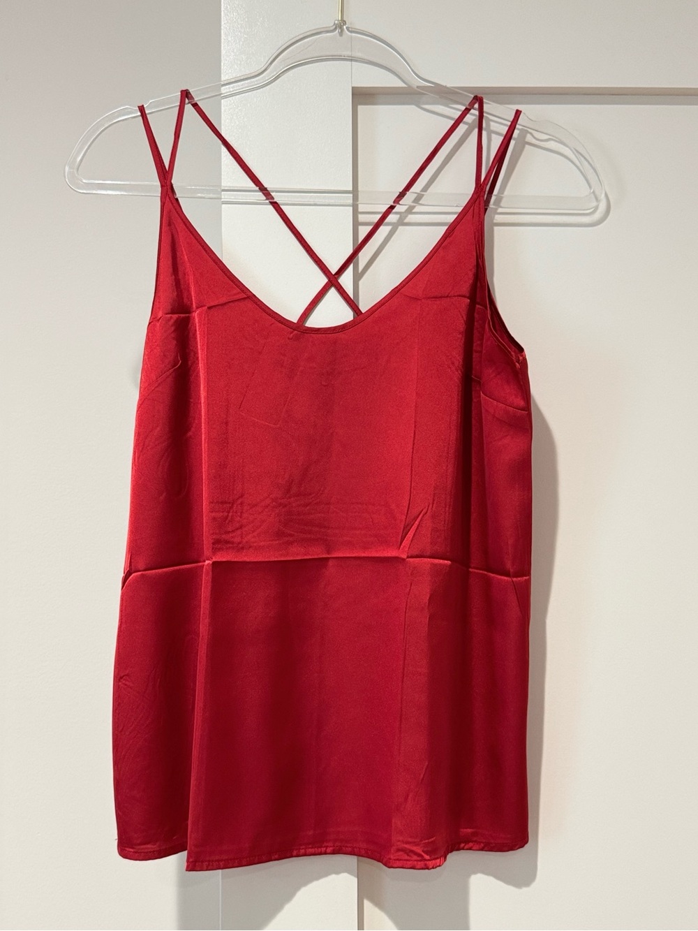 NWOT Red Strappy Women's Camisole Top